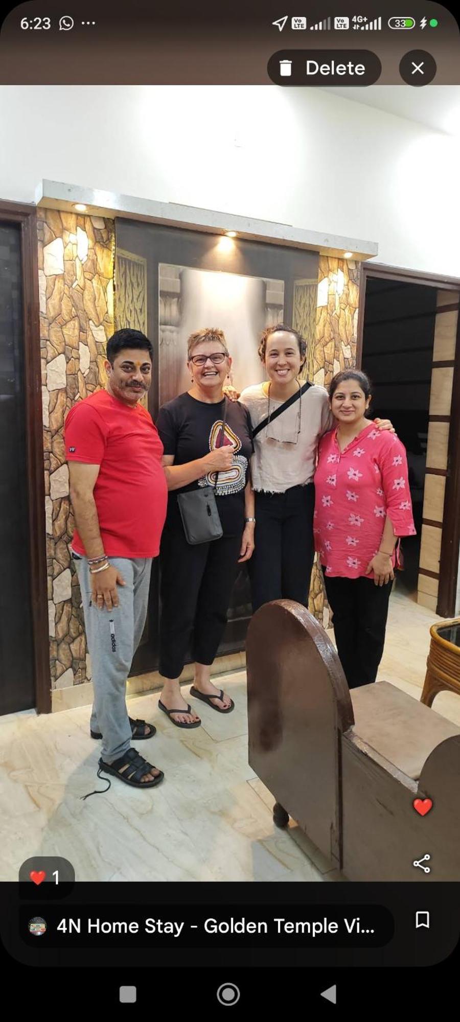 4N Homestay- Golden Temple View Amritsar Esterno foto