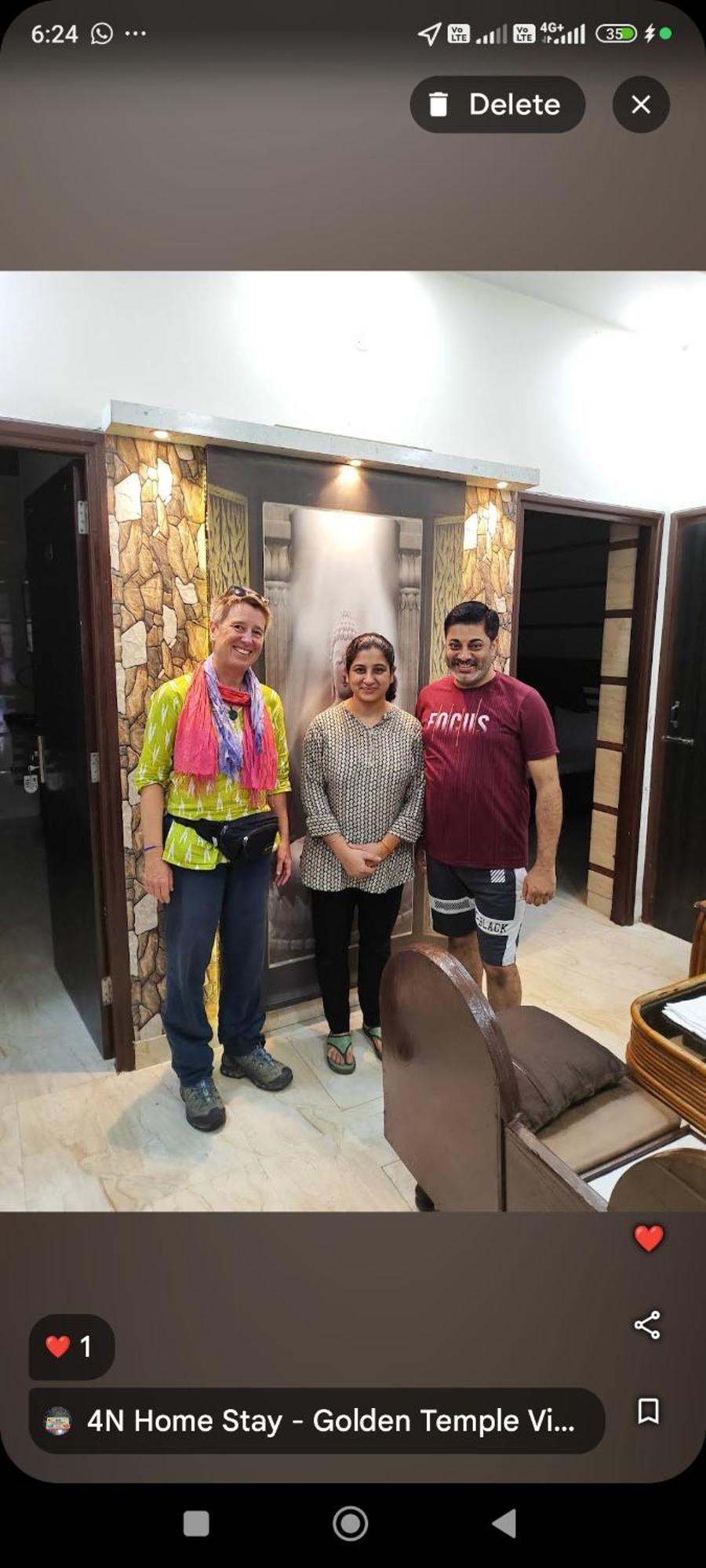 4N Homestay- Golden Temple View Amritsar Esterno foto