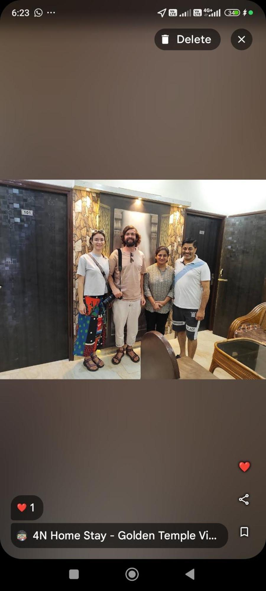 4N Homestay- Golden Temple View Amritsar Esterno foto