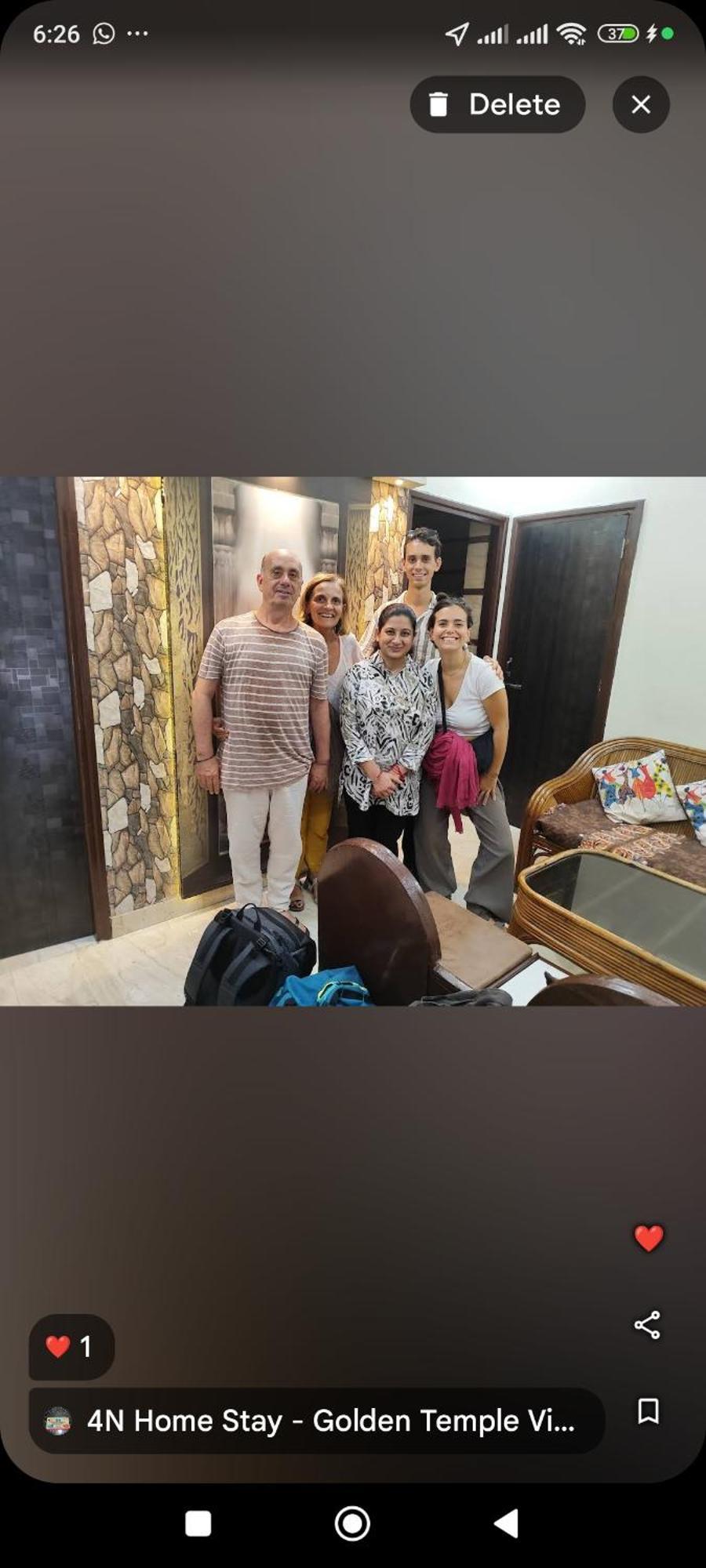 4N Homestay- Golden Temple View Amritsar Esterno foto