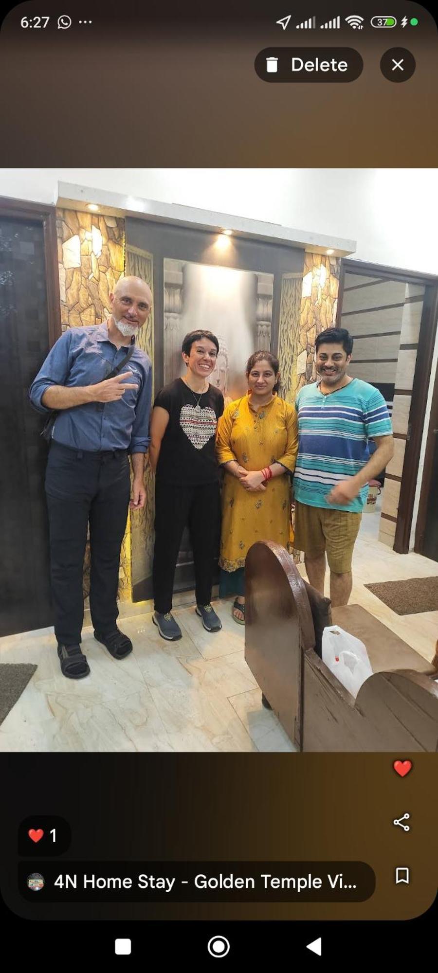 4N Homestay- Golden Temple View Amritsar Esterno foto