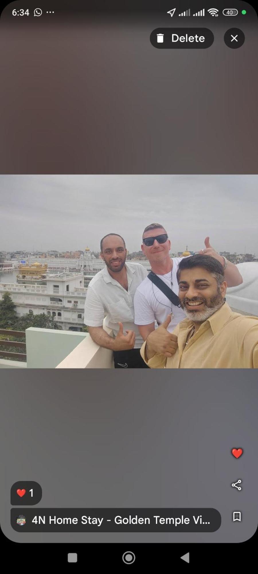 4N Homestay- Golden Temple View Amritsar Esterno foto