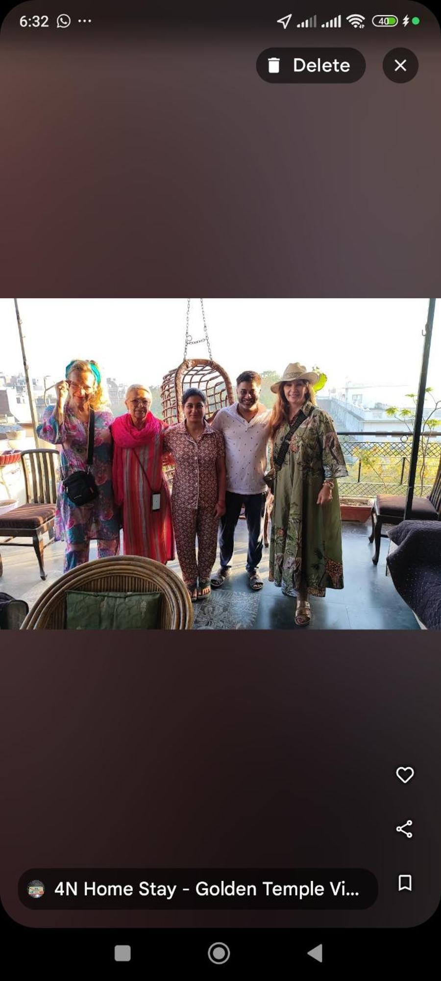 4N Homestay- Golden Temple View Amritsar Esterno foto